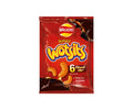 Walkers Wotsits Flamin Hot Snacks Pack of 6