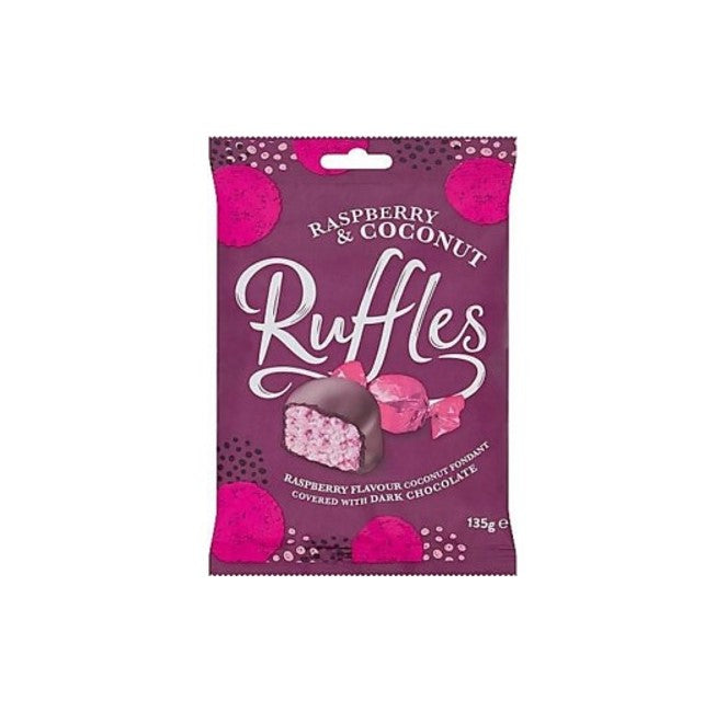 Rasberry & Coconut Ruffles